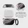 جراب Burga AirPods 3 Magic Night الأنيق الواقي لسماعات Apple AirPods، غطاء شحن LED مرئي، مقاوم للخدش والصدمات