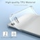 Muzz Clear Case For 8.3 inch iPad Mini 6 (2021) Reinforced Corners Cover For iPad Mini 6 Soft TPU (iPad Mini 6 (2021))