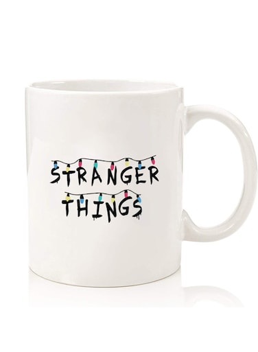 Premium Quality Two Sided Printed Coffee Mug Tea Cup For Home Office, Kids Men Women Stranger things