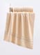 2 Pieces Set - Luxury Soft Large Bath Towels 100% Cotton 400 GSM for Beach, Spa, Hotel, Bathroom 70x140cm (Light Ivory)