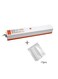 Vacuum Sealer With 15 Piece Pouch White And Orange