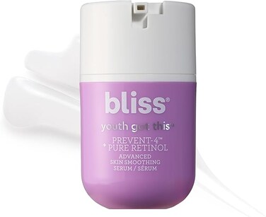 Bliss Youth Got This&trade; Prevent-4&trade; + Pure Retinol - 0.67 Fl Oz - Advanced Skin Smoothing Serum - Youth Boosting Clinically Proven Formula - Clean - Fragrance-Free - Vegan &amp; Cruelty-Free