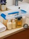 25 Liters Premium Clear Plastic Storage Box with Lockable Lid Carry Handle &amp; Clip Locks &acirc;&euro;&ldquo; T114628 &acirc;&euro;&ldquo; Stackable Transparent Organizer Bin for Clothes, Toys, Tools, Snacks &amp; Home Storage (41&Atilde;&mdash;30&Atilde;&mdash;23.5 cm)