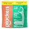 Plackers Micro Line Dental Floss Picks, Fold-Out Flippick, Tuffloss, Easy Storage With Sure-Zip Seal, Fresh Mint Flavor, 300 Count