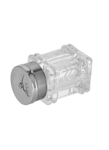 Crystalia Salt Shaker Clear/Silver 9cm