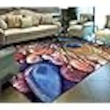 Solid Soft Non-Slip Absorbent Living Room Carpet 80x120 cm