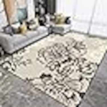 7mm 950g ultra crystal velvet 3D printed carpet 80*120 CM