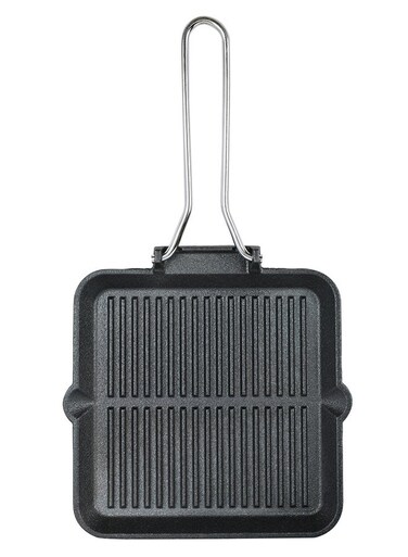 Cast Iron Chargriller Black/Silver 24cm