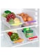 Storage Organizer Bins Multi Use for Fridge Freezers Tables Desks and Cabinets Pack of 4 Multicolor