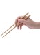 Wood 10 Pairs Handmade Chopsticks Reusable Natural Wooden Chopstick Washable