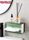 Toilet Paper Holder,Wall Mounted Tissue Box,Tissue Dispenser Dryer Sheet Holder,Acrylic Transparent Tissue Upside Down Box,Paper Towel Box,Hanging Tissue Box For Bedroom Kitchen Office Storage