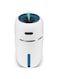 URbazaar USB Car Humidifier, 200ml Mini Portable Humidifiers Air Purifier with 7 Colors LED Night Light, Quiet Operation, Adjustable Mist Modes for Travel Home Baby Office Car
