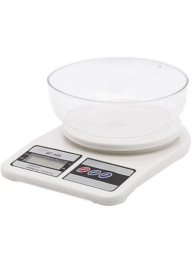 Dubai Gallery Digital Kitchen Scale White Standard AMZ-N12793529A