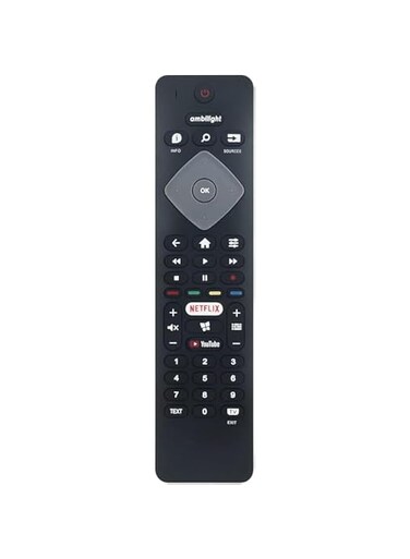 BRC0984505/01 Replacement Remote Control &ndash; Compatible with FHD LED-Smart TV 6905 Series 32PFS6905/12, 32PFS6905 &ndash; Reliable, Easy-to-Use Remote