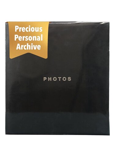 Kiera Grace Modern Photo-Albums, 4" X 6", Black