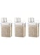 KUKUMAJI 3PCS Rice Airtight Storage Container,Cereal Dry Food Flour Bin,Small Rice Bucket with Measuring Cup and Pour Spout Kitchen Plastic Airtight Container for Grain Flour Oatmeal Pet Food (1800ml)