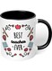 Your Wall 'Best Teacher Ever' Teachers Mug - Perfect For Your Coffee, Tea, Karak, Milk, Cocoa Or Whatever Hot Or Cold Beverage You Drink! - 12 Oz - Black Handle &amp; Inside Colour By Spoil Your Wall