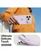 Mobcos iPhone 17 Pro Purple Elite Logo Premium Silicone Magnetic Wireless Charging Case for iPhone   Silky Soft Touch   Military-Grade Shockproof Protection   Strong Magnetic Compatibility   Luxury Slim Cover