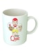 Print Printed Ceramic Coffee Mug White/Red/Yellow Standard Size