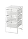 Drawer Units, Metal White