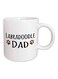 Labradoodle Dad Printed Mug White/Black