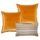 Cushion Set (With Filler) Ellie Bundle Pillow Knot Home Cover Case with Fillers for Modern Sofa Contemporary Living Room Bedroom and Office Soft Filling Washable