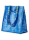 BFSEALS Cooler Bag Insulated, 1 pcs. Economic and Elegant Design, Blue &ndash; IK Frakta, 15 x 15 &frac34; x 7 in. Collapsible, Reusable, Durable, Perfect for Outdoor Activities, Free &amp; Quick Shipping from USA.