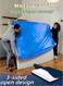 Cover for Moving and Storage, Double Size Mattress Bags , Waterproof Mattress Protector, Tarp Reusable Mattress Bags for Carrying Household Essentials (MAT-PY139-7-M)