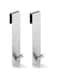NimbusNote 2 Pack Shower Door Hooks for Bathroom, Frameless Over Glass Stainless Steel Door Hook, for Robe Loofah &amp; Towel