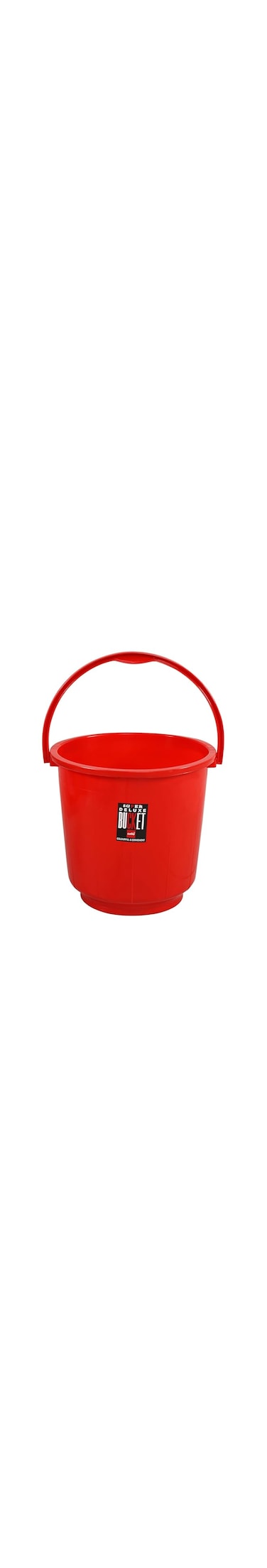 Cello Plastic Super Bucket Delux 5001, Red, 25 Litre