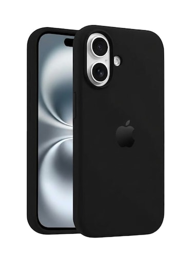 New iPhone 17 Black Luxury Magnetic Compatible for iPhone Series &ndash; Shockproof, Slim Fit, Soft-Touch Protective Cover with Magnetic Wireless Charging Support
