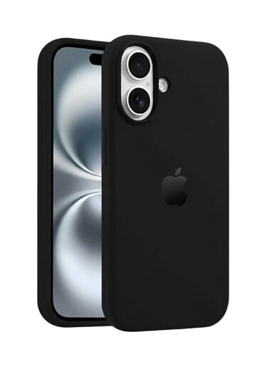New iPhone 17 Black Luxury Magnetic Compatible for iPhone Series &ndash; Shockproof, Slim Fit, Soft-Touch Protective Cover with Magnetic Wireless Charging Support