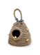 FTT8 Jute Hanging Bee Tiered Tray Decor - Cute Handmade Honeycomb Decoration - Bee Themed Party Ornament for Farmhouse