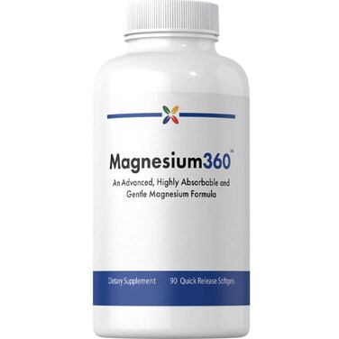 Stop Aging Now - Magnesium360 Formula - An Advanced, Highly Absorbable And Gentle Magnesium Complex - 90 Tablets