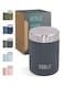 450ml Food Jar Lunch Box Thermos Stainless Steel Double Wall Insulated Travel Food Flask for Kids and Adults, 15oz (Lava Gray)
