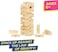 Hasbro Gaming Classic Jenga A2120 with 54 Genuine Hardwood Blocks &ndash; Family &amp; Party Stacking Tower Game for Kids Ages 6+, Ideal Birthday Gift, Indoor Fun, Educational Board Game for All Occasions