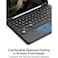 TRON Keyboard Case For iPad Pro 13-inch (M4), Magnetically Detachable Bluetooth Keyboard With Touchpad And Pen Holder Slot, (A2925, A2926, A3007) For iPad Pro 13'' 2024