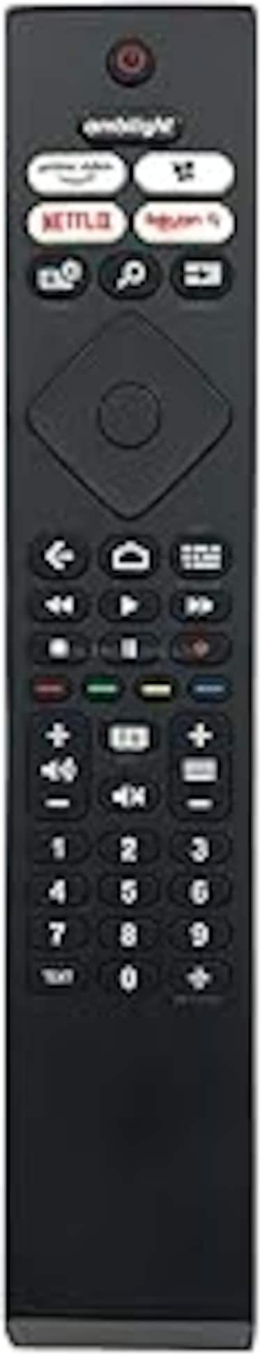 121AV Original BRC0984511/01 TV Remote Control Compatible With Philips 55PUS7506/12 55PUS7556/12 55PUS7906 55PUS7906/12 55PUS7956 55PUS7956/12 Ambilight Smart LEDs