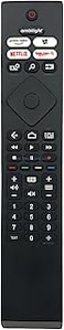 121AV Original BRC0984511/01 TV Remote Control Compatible With Philips 55PUS7506/12 55PUS7556/12 55PUS7906 55PUS7906/12 55PUS7956 55PUS7956/12 Ambilight Smart LEDs