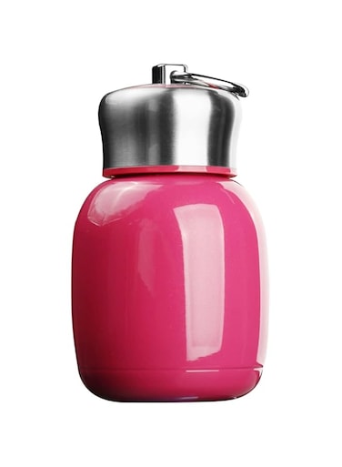 7oz/200ML Small Mini Vacuum Insulated Water Bottle Portable Leakproof Travel Mug Stainless Steel Cold and Hot Thermal Flask for Kids Children Women School Office Lunch Coffee Milk Tea (Rose)
