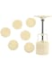 Healifty 1 Set of Hand Pressed Mooncake Molds Hand Press Cake Mold Moon Cake Mold Set