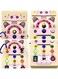 Pordi Pink Robot Busy Board for Toddlers &ndash; Montessori Sensory Toy for Kids 3+