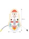 Pordi Rocket Busy Board for Toddlers &ndash; Montessori Wooden Sensory Toy for Kids Age 3+