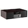 CD Stereo Shelf System for Home, Vintage CD Player 40W RMS Micro Mini System with Remote Control, Bluetooth, FM Radio, USB MP3 Playback