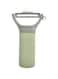 BergHOFF Balance Y-Peeler with Zester 5", Stainless Steel Sharp Blade, Soft Touch Recycled Material Handle, Built-in Potato Eye Remover, Remove Skin, Vegetable, Cucumbers, Tomatoes, Fruits