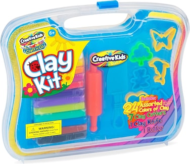 Creative Kids 24 Assorted Clay Kit for