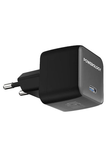 QX 45W GaN USB-C Fast Charger &ndash; Compact, PD 45W, Travel-Friendly Adapter