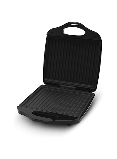 Olsenmark 1400 W 4-Slice Grill Maker- OMGM7012, Non-Stick Plates for Easy Release and Quick Cleanup, Adjustable Temperature with Power Indicator, Perfect for Grilled Sandwiches