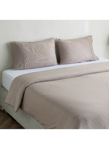 Box Ferum 3-Piece Microfiber Queen King Duvet Cover Set - 220x220 cm
