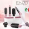 Enzo 6 in 1 Multi-Functional Hair Styler Set   EN-4133 Hair Straightener, Hot Volumizing Brush, Automatic Airwarp Rotating Curler Temp 50&deg;C to 110&deg;C   1500W DC Super Motor